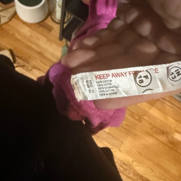 Free People Beach One-Shoulder Fuchsia Dress size large - Picture 7 of 9